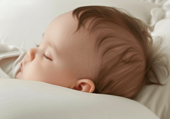 Sleeping newborn baby